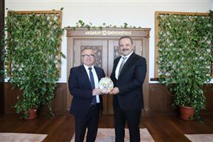 Rektör Arıbaş, Moldova Komrat Üniversitesi heyetini ağırladı