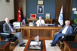 Müze Müdürü ve AKTÜSDER Yönetiminden Tebrik Ziyareti 